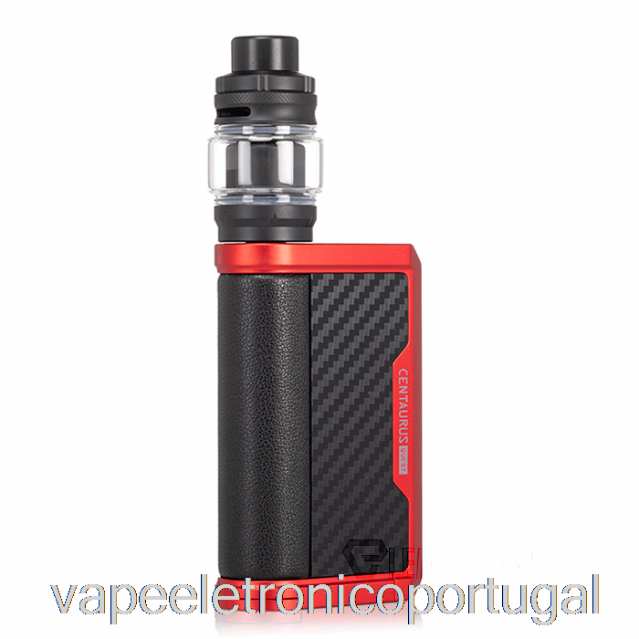 Vape Eletrônico Perdido Vape Centaurus Q200 Starter Kit [tanque Centaurus] Fibra De Carbono Vermelho Fosco